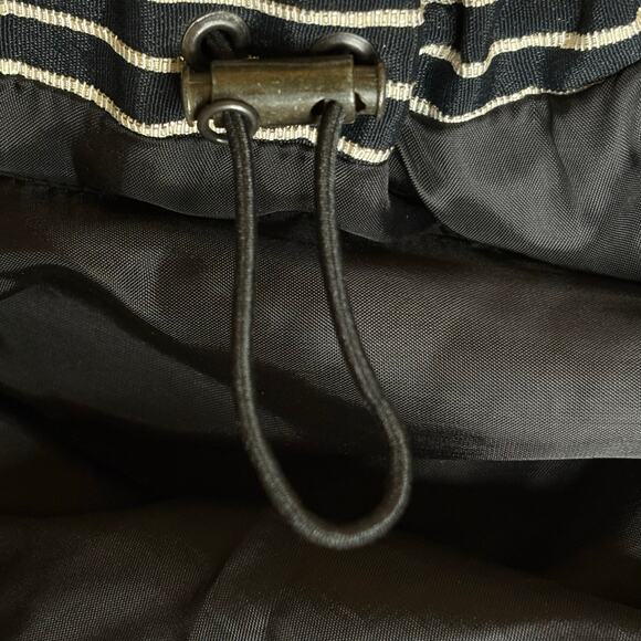 Akris Punto Metallic Striped Short Sleeve Jacket Size 12 - Picture 5 of 7